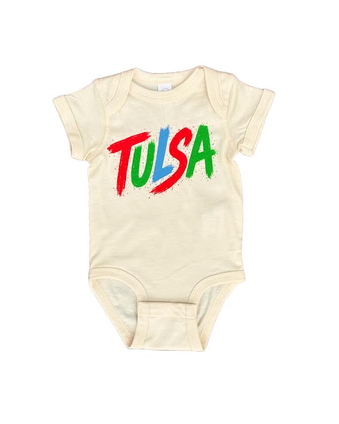 Tulsa Paint Brush Onesie