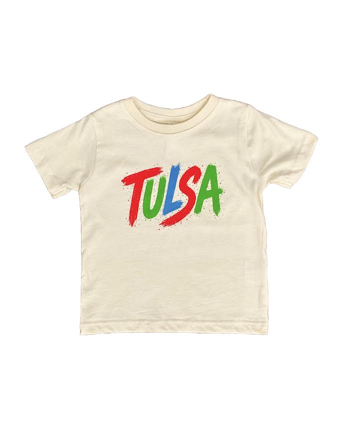 Tulsa Paint Brush Youth Tshirt
