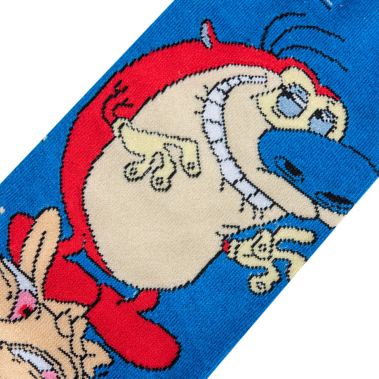 Ren & Stimpy Crew Socks
