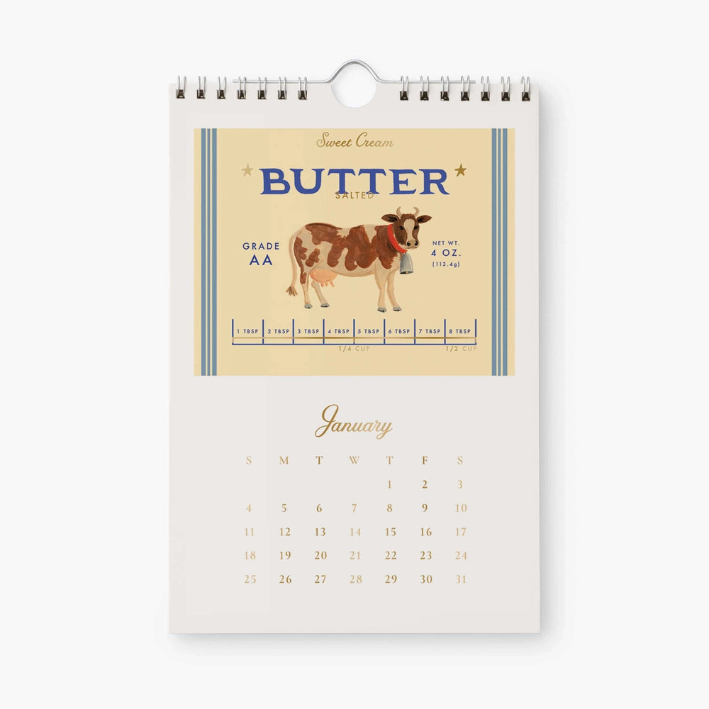 2026 Country Farm Kitchen Calendar