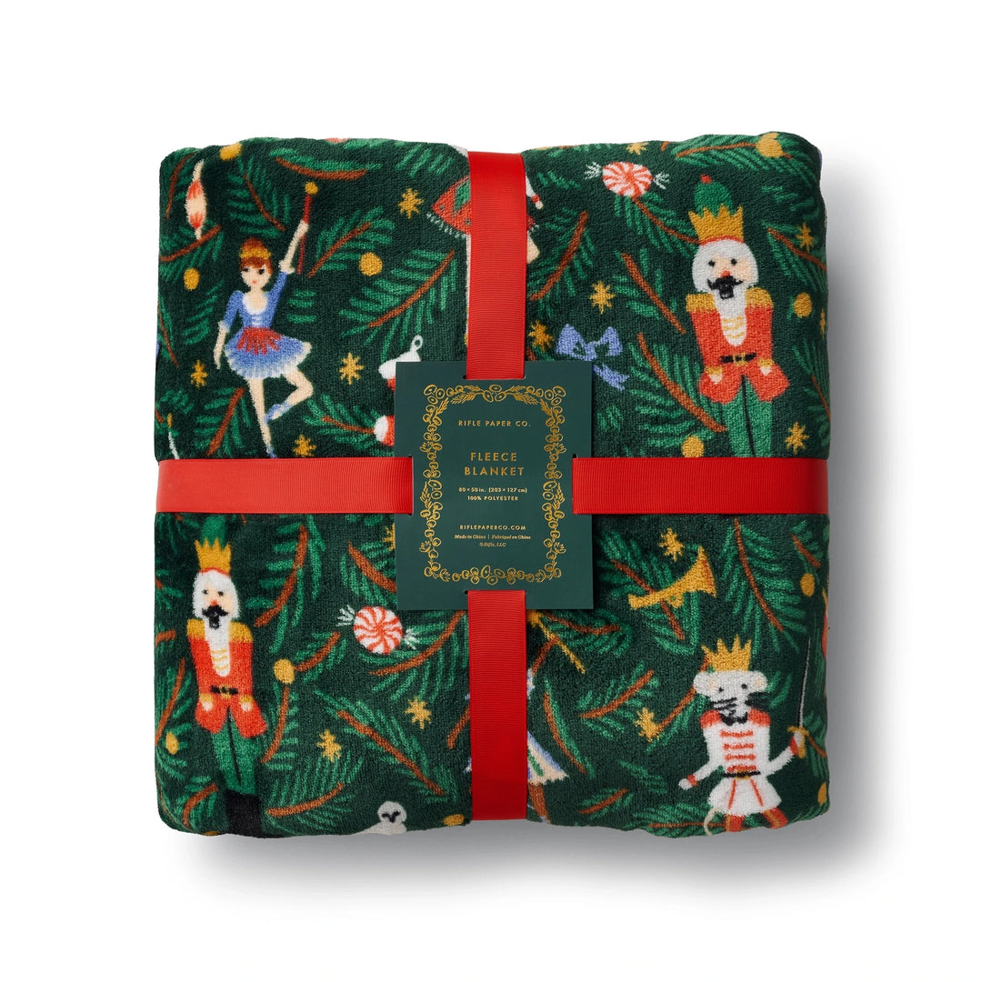 Nutcracker Fleece Blanket