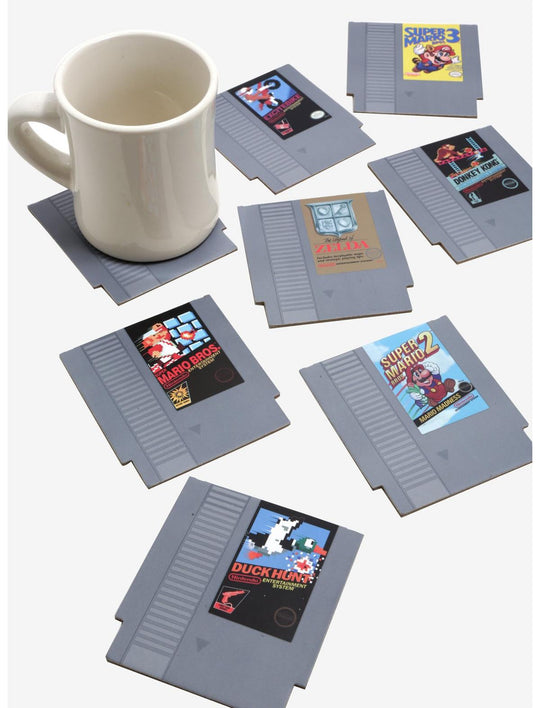 NES Cartridge Coasters