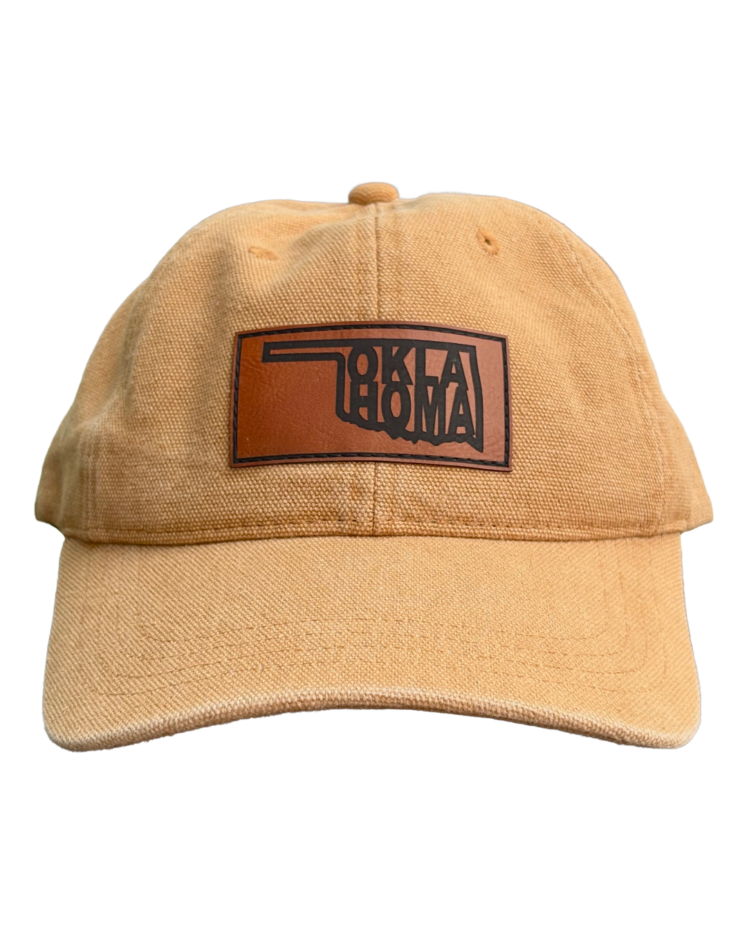 Oklahoma Leather Patch Dad Hat