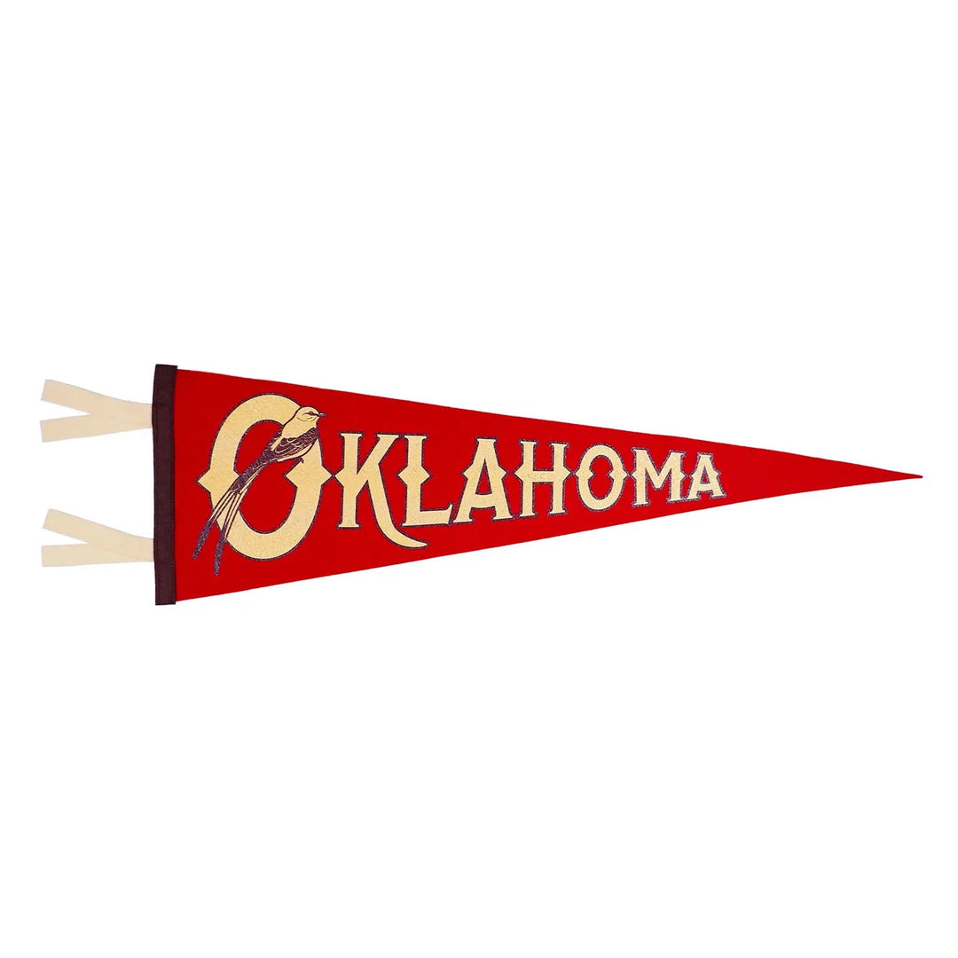 Red Oklahoma Pennant