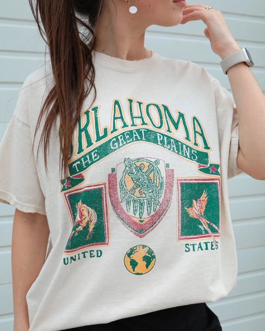 Oklahoma Patch Off-White Tshirt