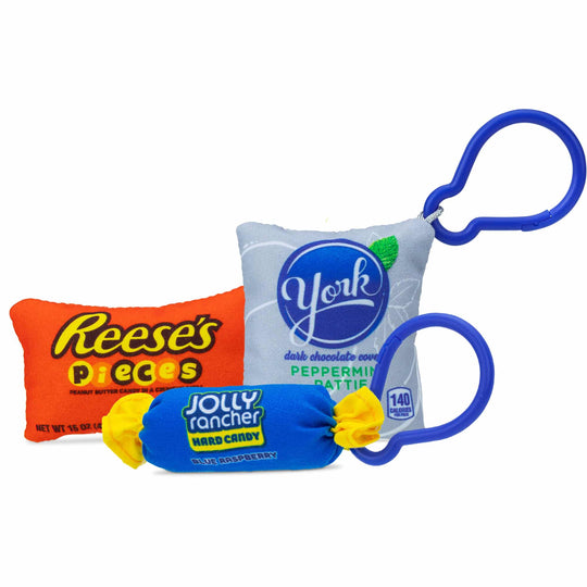 Plush Candy Bag Charms 3-Pack
