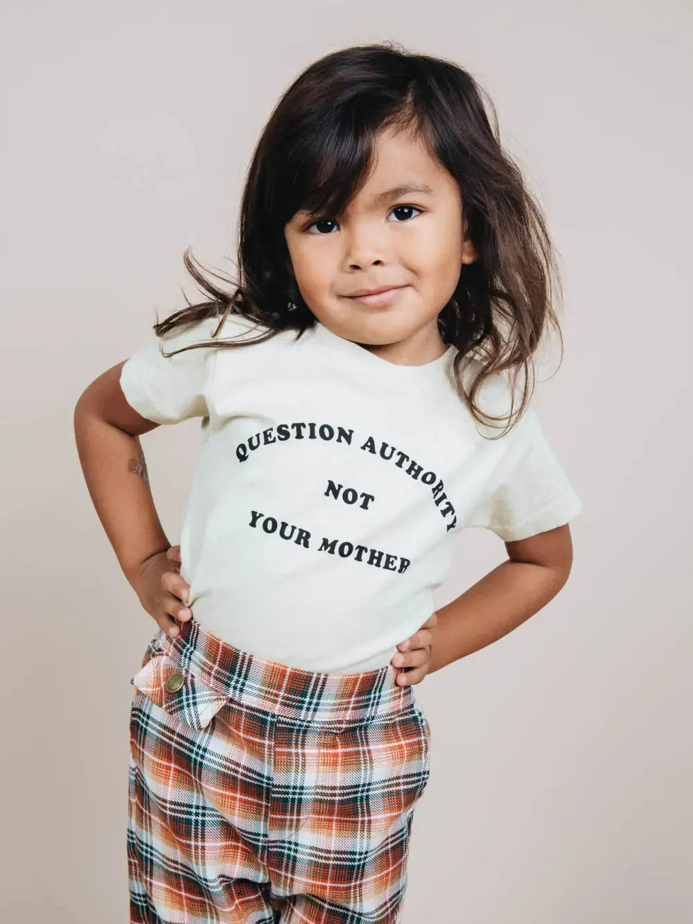 Question Authority Not Your Mother Tshirt