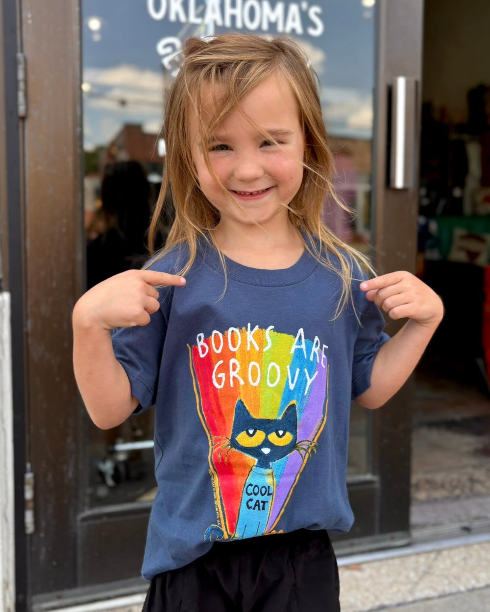 Pete The Cat Books Are Groovy Youth Tshirt