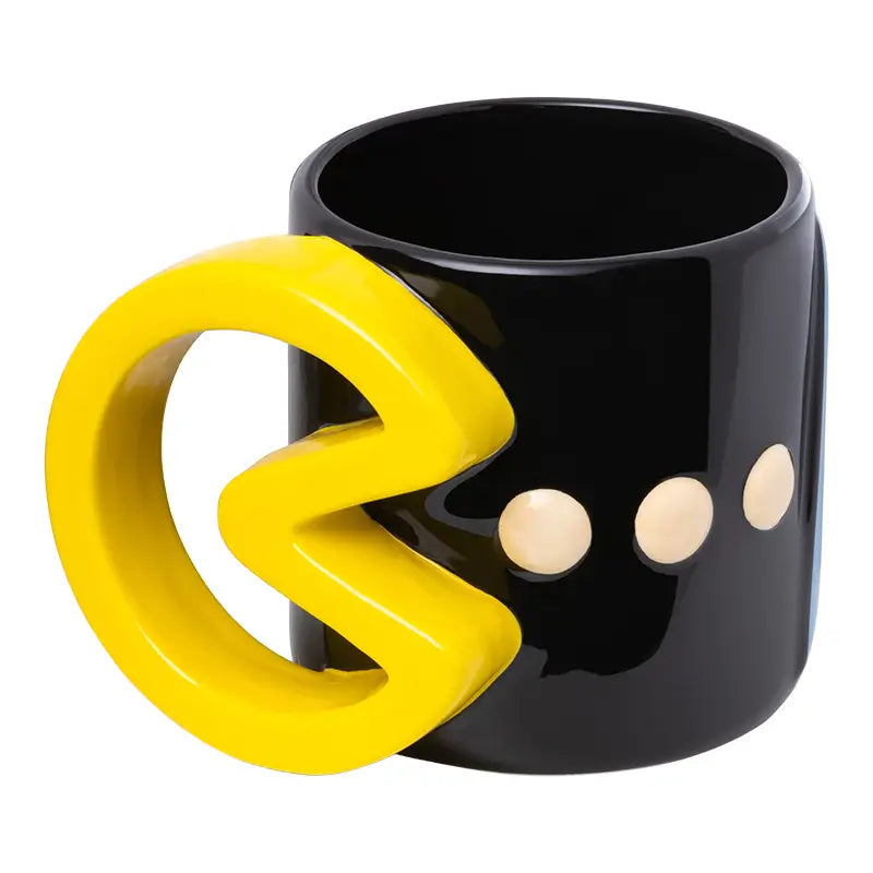 Pac Man Shaped Mug