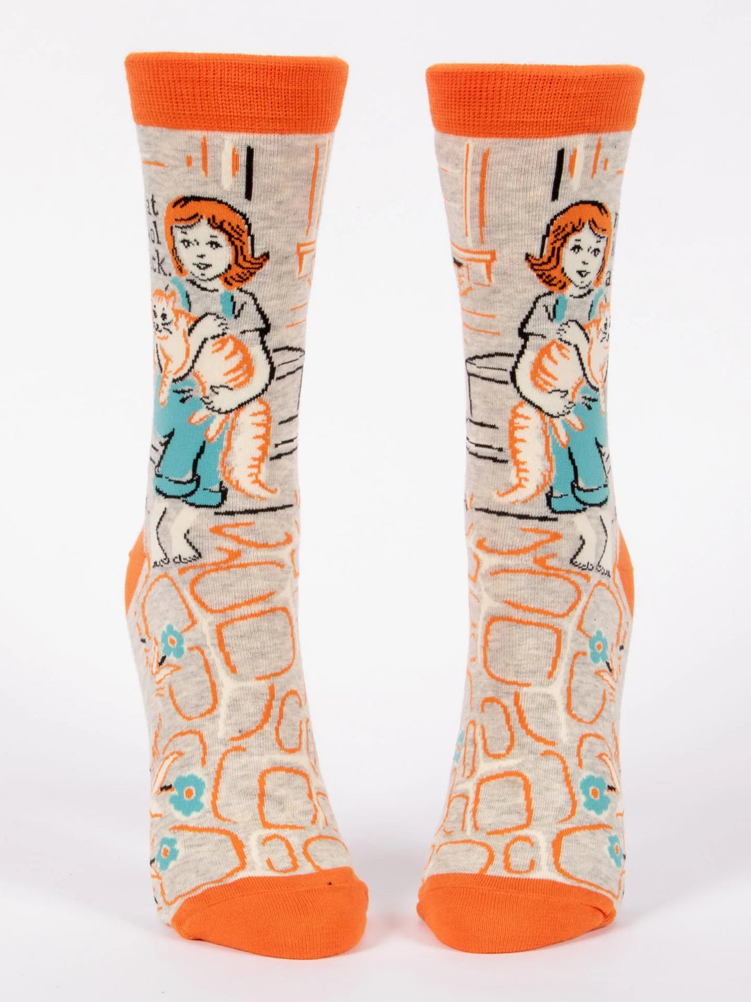 My Cat Is Cool As Fuck Women’s Crew Sock