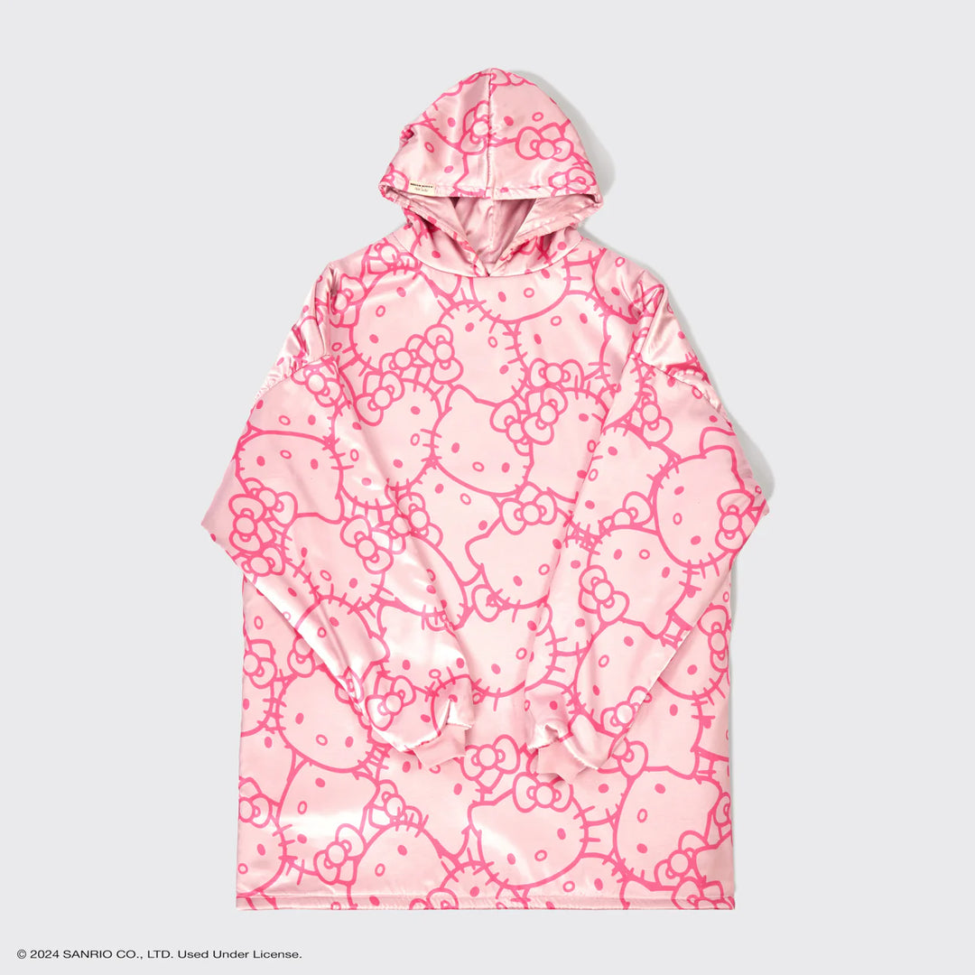 Pink Hello Kitty Glazey Satin Hoodie