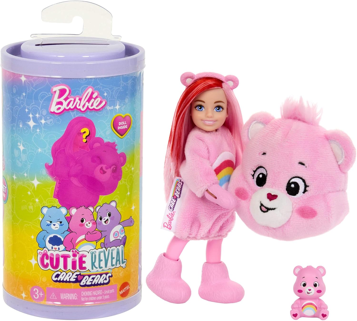 Barbie/Care Bears Chelsea Doll Cutie Reveal – Ida Red