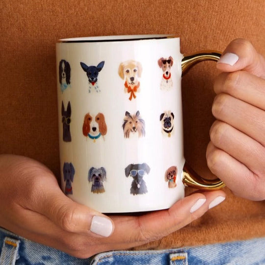 Dog Days Porcelain Mug
