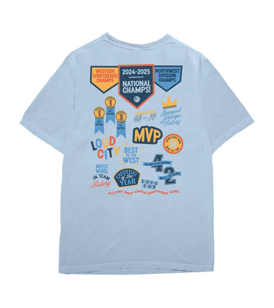 OKC Thunder Season Scrapbook Tshirt