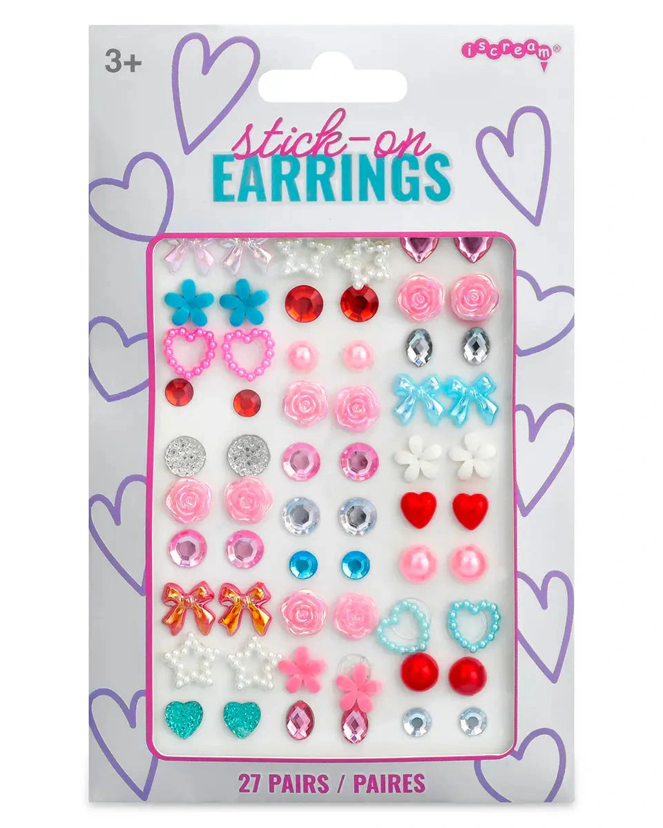 Sparkly Stick-On Earrings