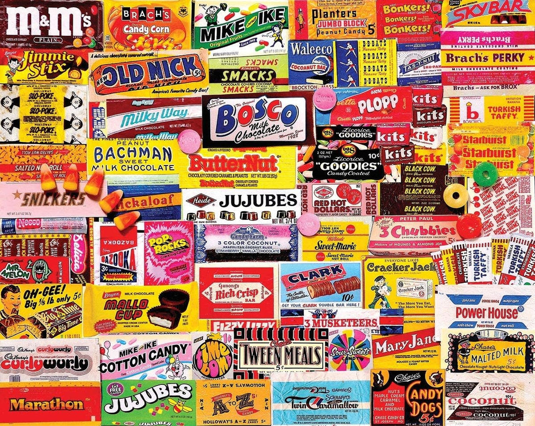 Candy Wrappers Jigsaw Puzzle 1000 pc