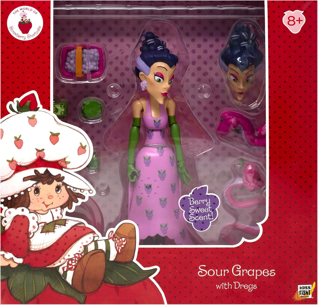 Strawberry Shortcake Sour Grapes and Dreggs Action Figure Set
