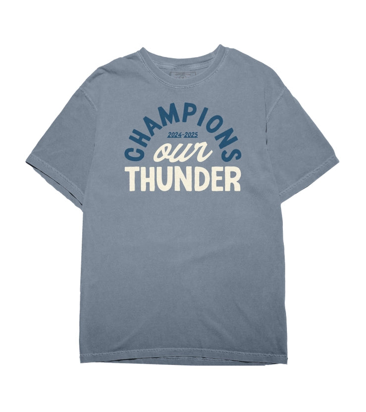 OKC Thunder We Are the Champions Tshirt