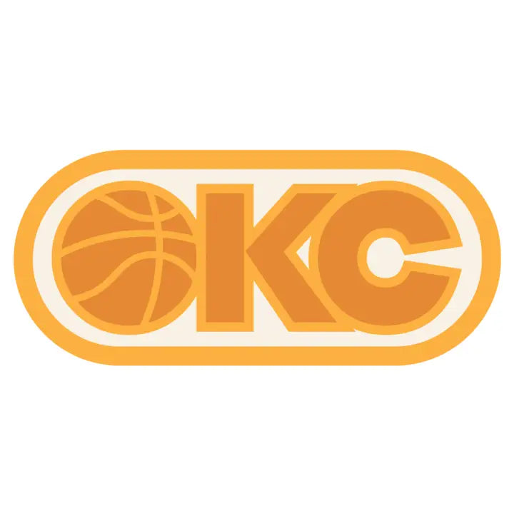 OKC Thunder Hoops Magnet