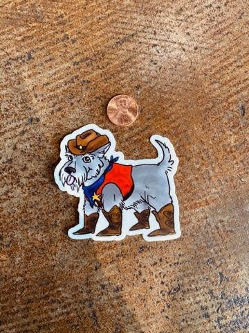 She-Ruff Sticker