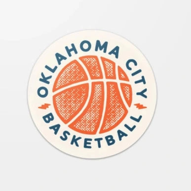 Oklahoma City Thunder Gym Class Sticker