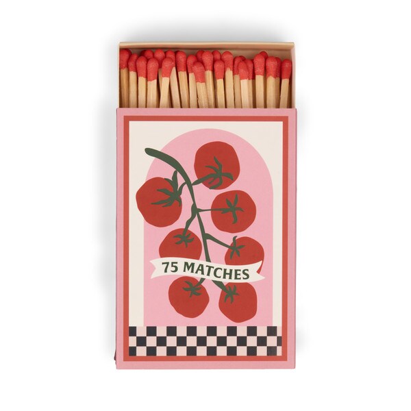 A Dopo Tomato Vine Decorative Matches Set