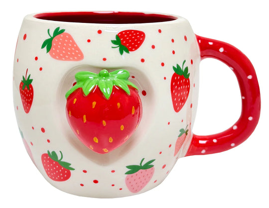 Strawberry Bobble Mug