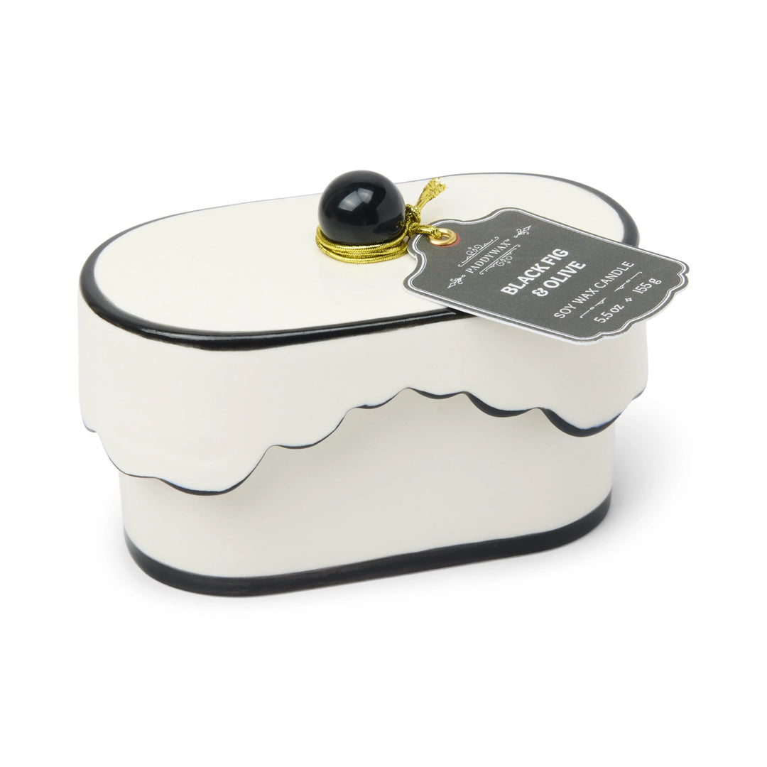 Black Fig Cherie Ceramic Candle