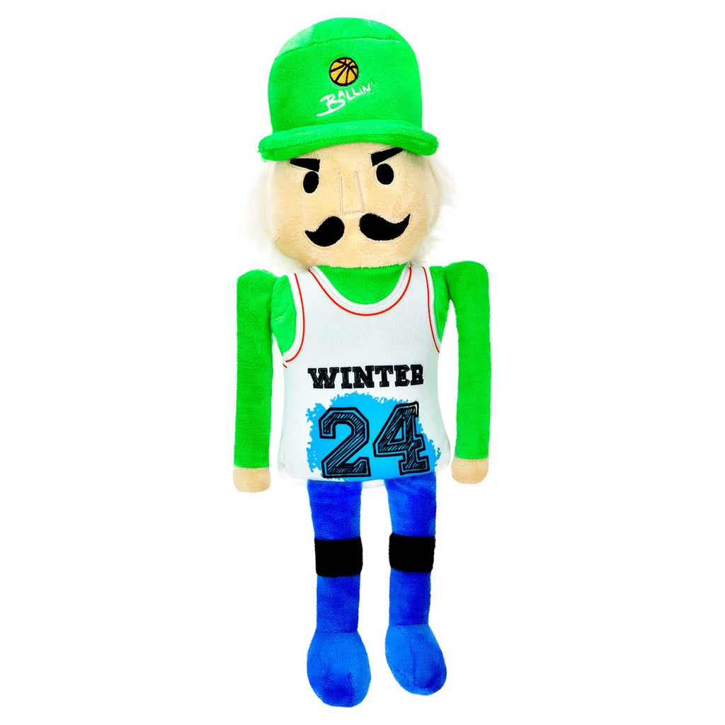 Ballin' Basketball Nutcracker Plush