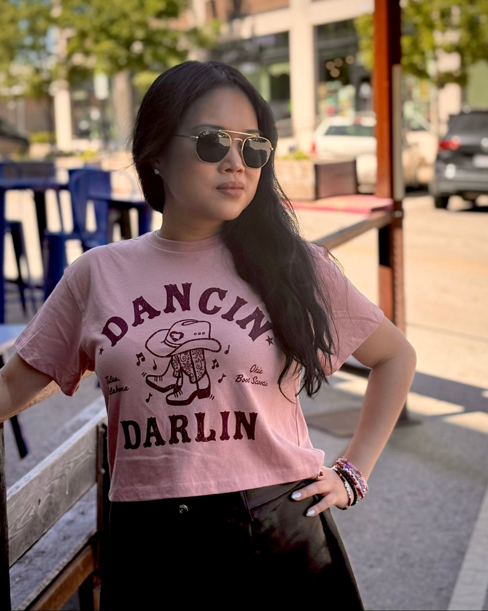Dancin' Darlin' Cropped Tshirt