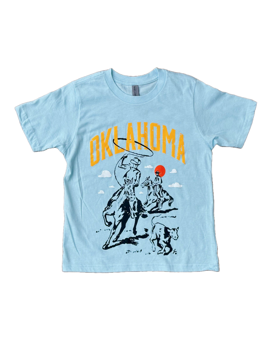 Oklahoma Cowboy Roper Youth Tshirt