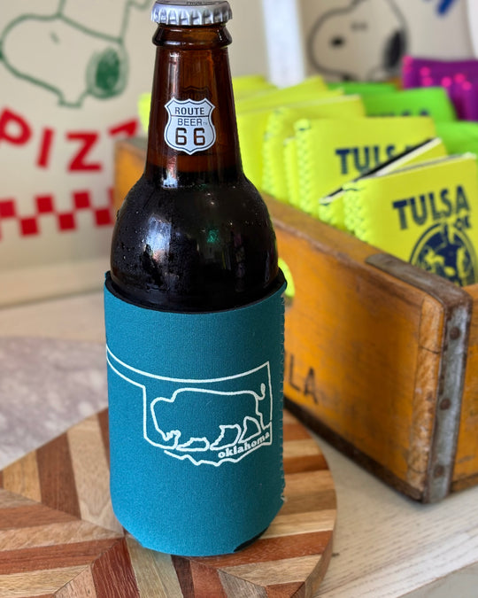 Oklahoma Bison Koozie
