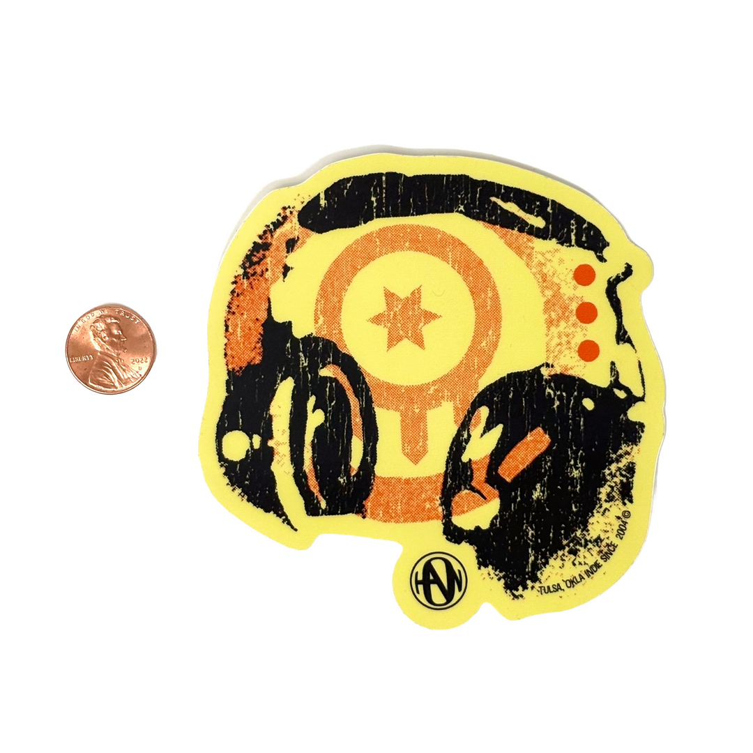 Hanson Headphones Sticker