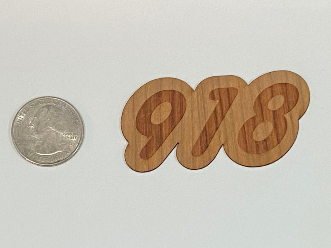 918 Leather Sticker