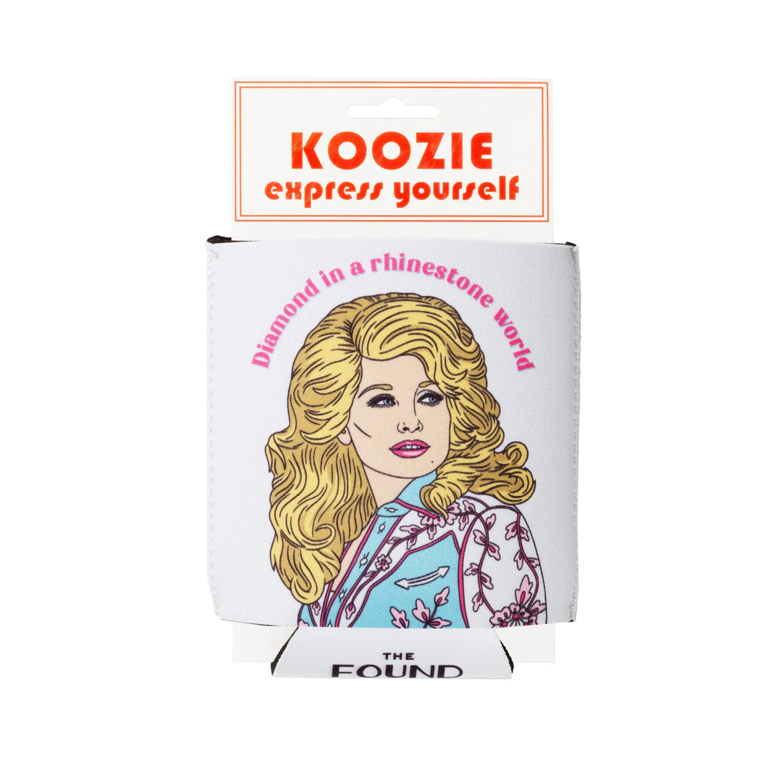 Dolly Diamond Koozie