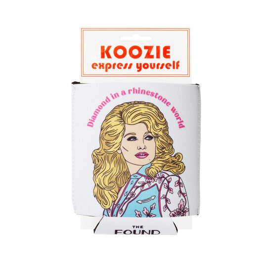 Dolly Diamond Koozie