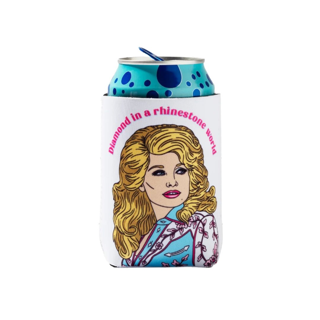 Dolly Diamond Koozie