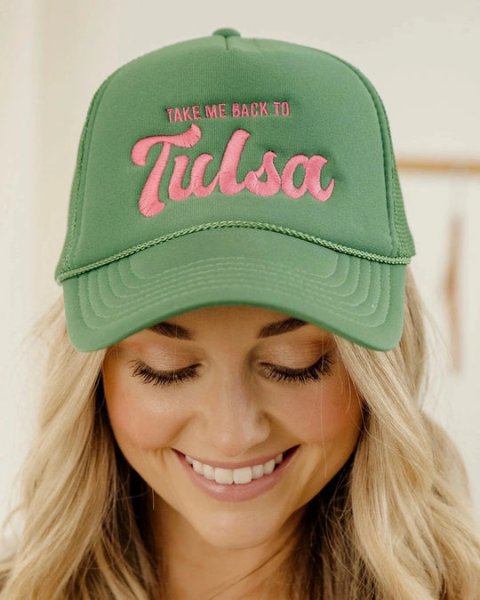 Take Me Back To Tulsa Trucker Hat