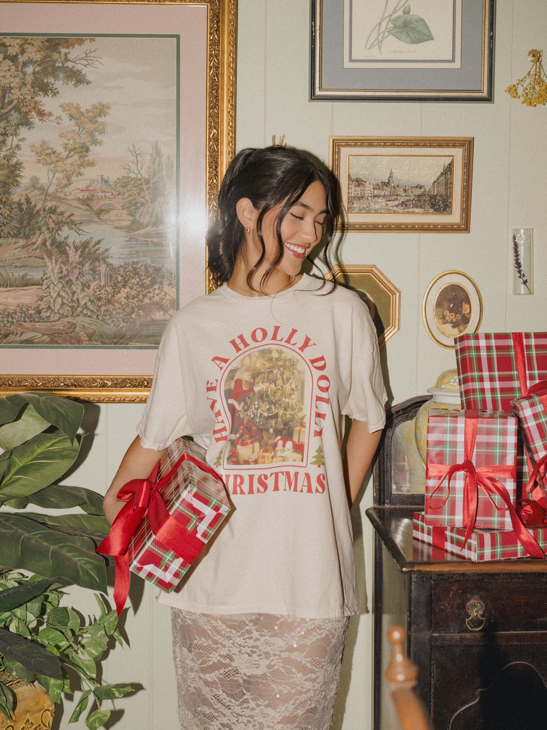 Have A Holly Dolly Christmas Tshirt