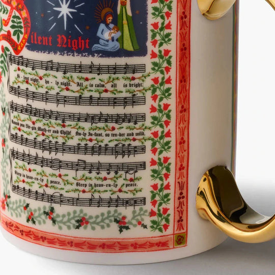 Christmas Carols Porcelain Mug