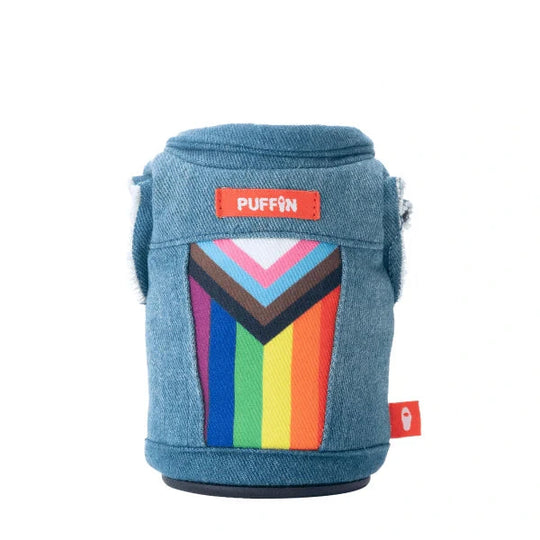 Pride Denim Vest Koozie