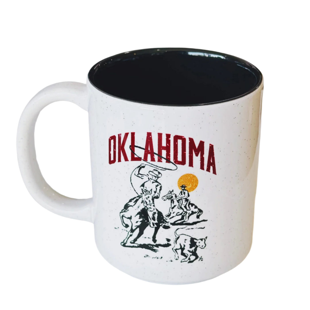 Oklahoma Cowboy Roper Mug