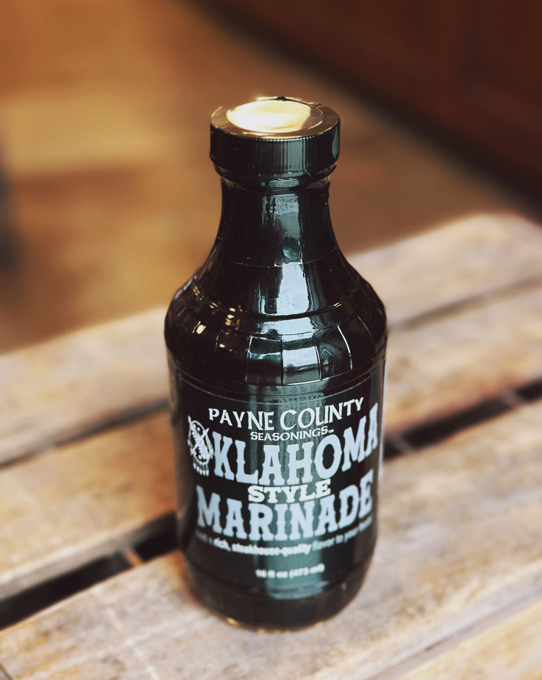 Big Rock Foods Oklahoma Style Marinade, versatile Oklahoma-made marinade for grilling and cooking