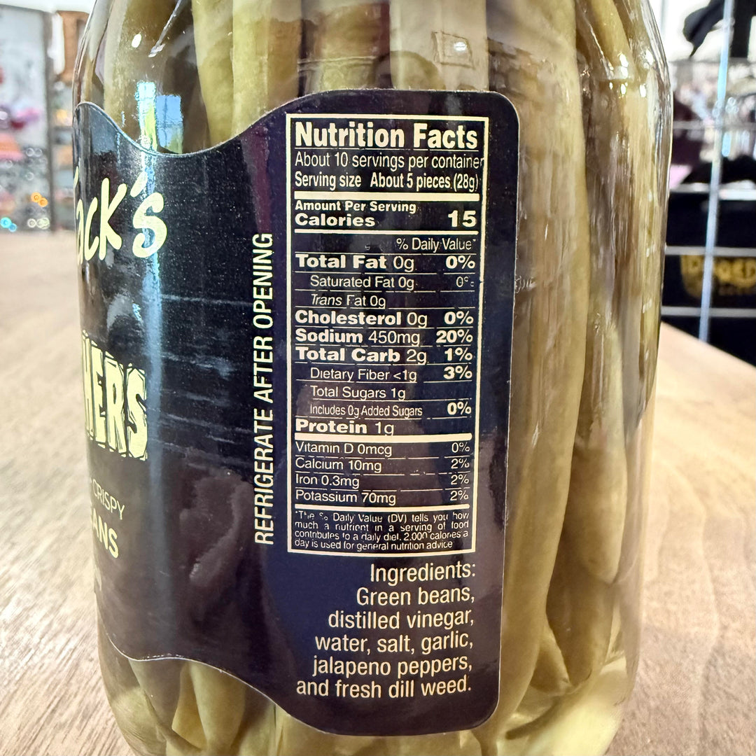 Pickled Green Bean Crunchers - Ben Jack's