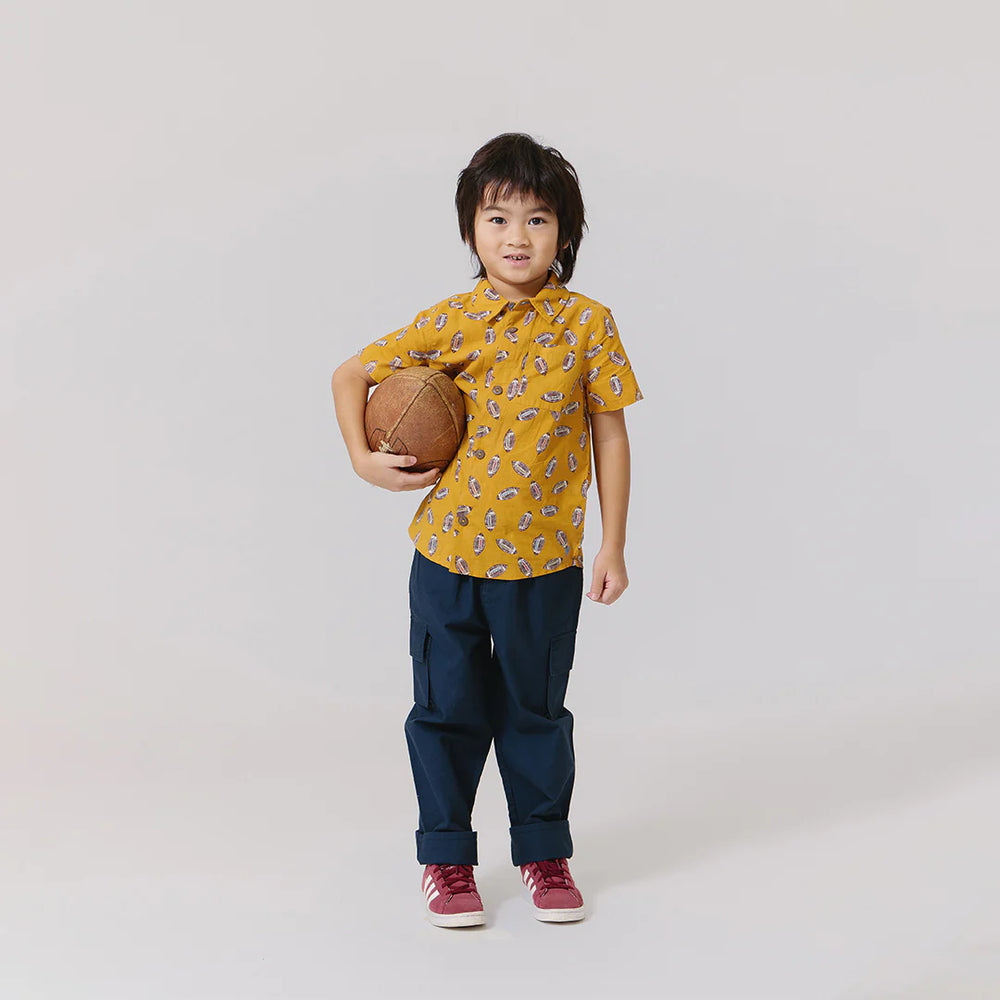 Pink Chicken - Kid's Footballs Jack Shirt