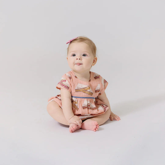 Pink Chicken -  PB&J Sana Bubble Romper