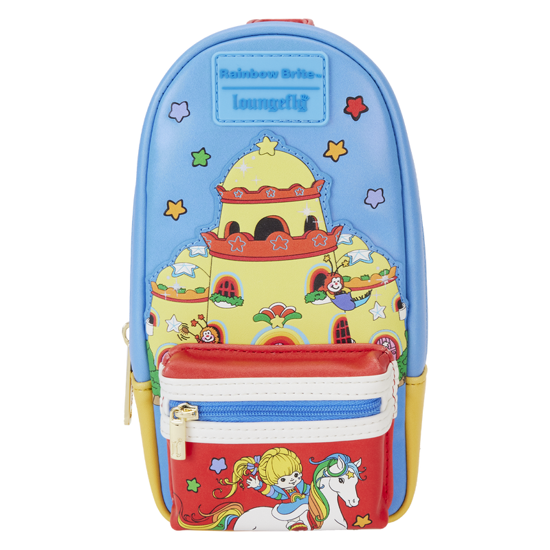 Loungefly Rainbow Brite Castle Mini-Backpack Pencil Case