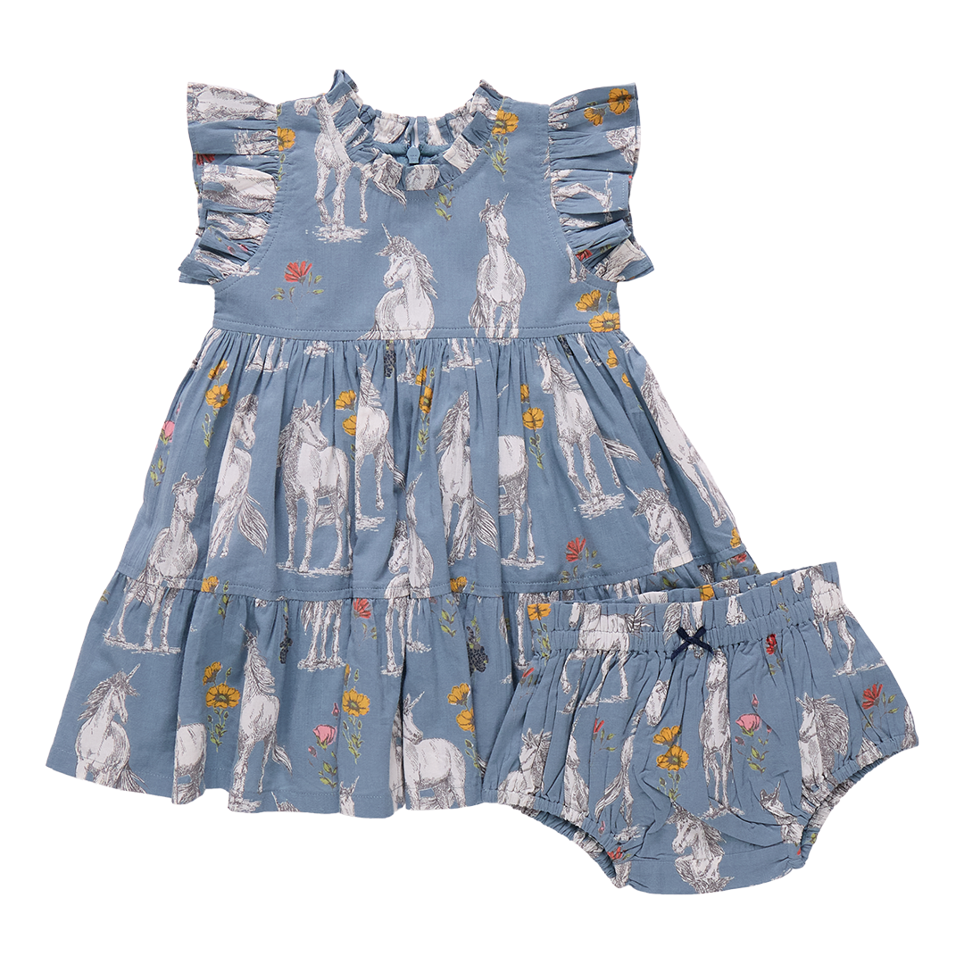 Pink Chicken - Unicorn Jennifer Dress Set