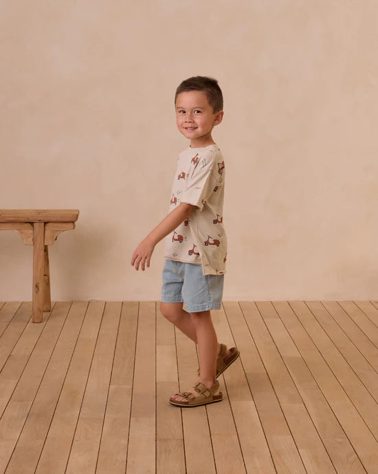 Rylee + Cru - Moped Raw-Edge Tshirt
