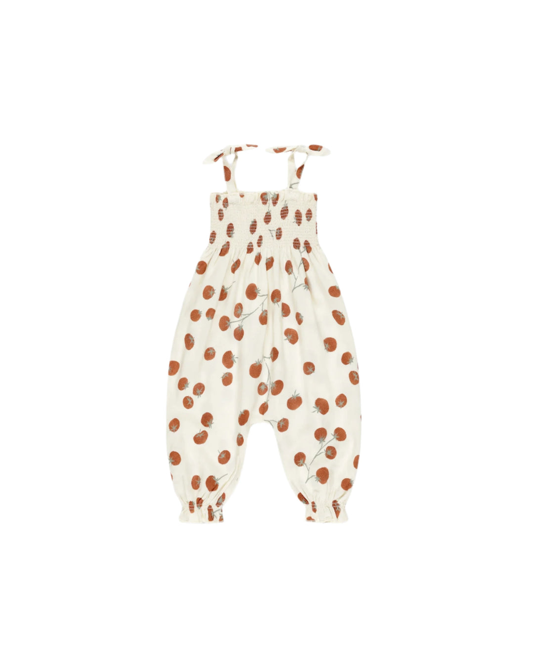 Rylee + Cru - Tomato Print Sawyer Jumpsuit